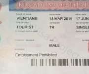 Thailand visa in Laos